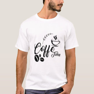 Koffietijd – Gezellig Cafeïne Lover's Design T-shirt