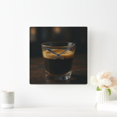 Koffietijd – Gezellige wandklok (Huis)