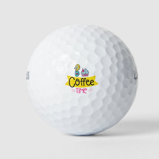 Koffietijd Golfballen (Voorkant)