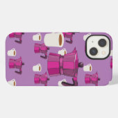 Koffietijd iPhone Hoesje (Achterkant horizontaal)