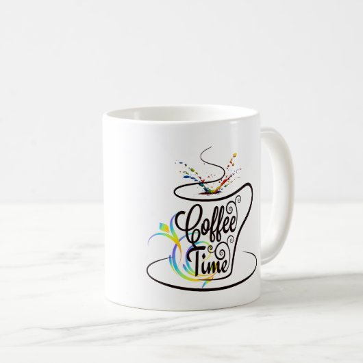 Koffietijd is beter koffiemok (Voorkant rechts)