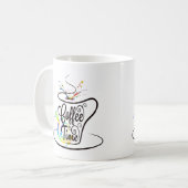 Koffietijd is beter koffiemok (Voorkant links)