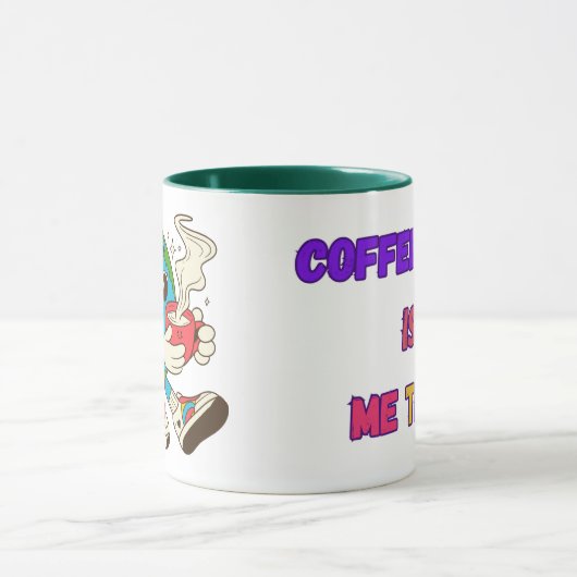 Koffietijd is mij tijd mok (Midden)
