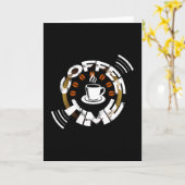 Koffietijd Kaart (Gele Bloem)