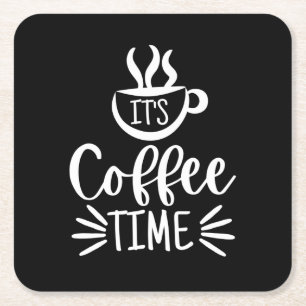 Koffietijd Kartonnen Onderzetters