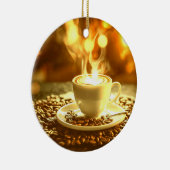 Koffietijd Keramisch Ornament (Rechts)