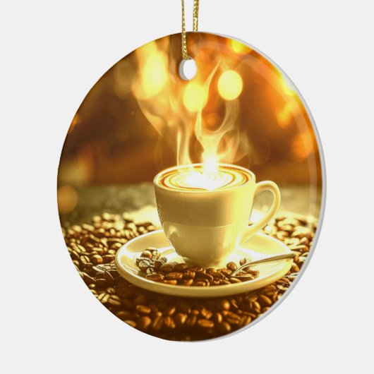 Koffietijd Keramisch Ornament (Links)