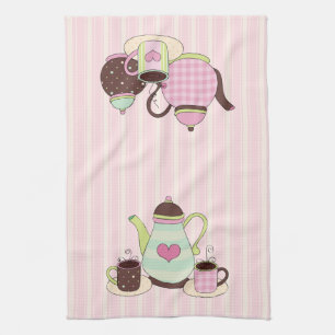 Koffietijd keukenhanddoek