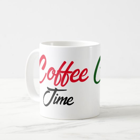 Koffietijd Koffiemok (Voorkant links)