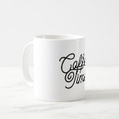 Koffietijd Koffiemok (Voorkant links)