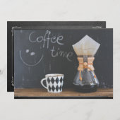 Koffietijd komt bij elkaar kaart (Voorkant / Achterkant)