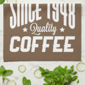 Koffietijd | Kwaliteitskoffie Theedoek (Gevouwen)