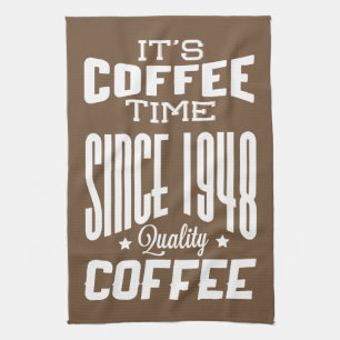 Koffietijd Kwaliteitskoffie Theedoek
