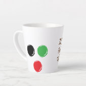 Koffietijd latte Mok (Linkerhoek)