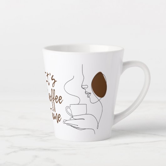 Koffietijd latte Mok (Rechts)