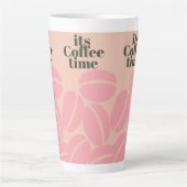 koffietijd latte mok (Voorkant)