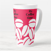 koffietijd latte mok (Rechterhoek)