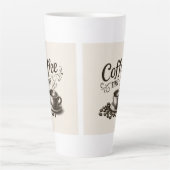 Koffietijd Latte Mok 0,35 en 0,5 l (Voorkant)