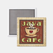 Koffietijd magneet (Voorkant / Achterkant)