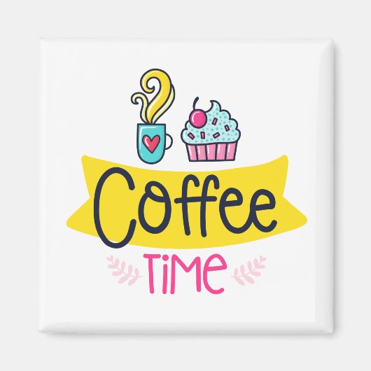 Koffietijd Magneet (Voorkant)