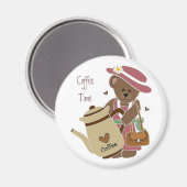 Koffietijd magneet (Voorkant / Achterkant)