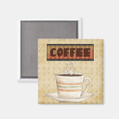 Koffietijd magneet (Voorkant / Achterkant)
