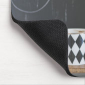 Koffietijd met beker- en koffiepot muismat (Hoek)