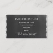 Koffietijd met beker- en koffiepot visitekaartje (Achterkant)