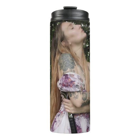 Koffietijd met WoodlandRealm Thermosbeker (Voorkant)