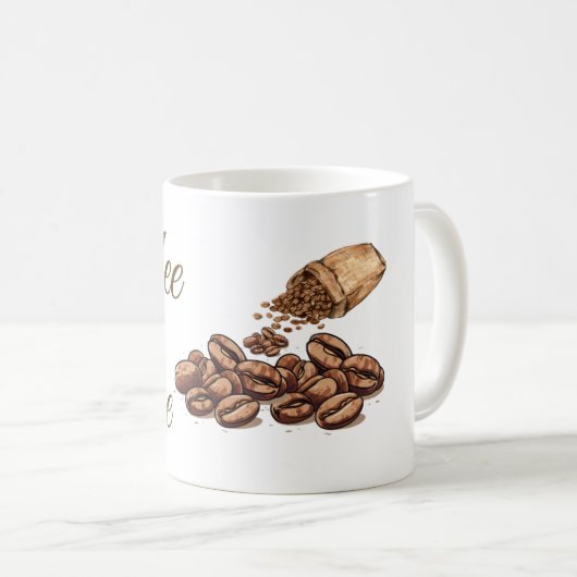 Koffietijd mok (Voorkant rechts)