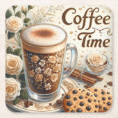 Koffietijd - Onderzetters (Voorkant)