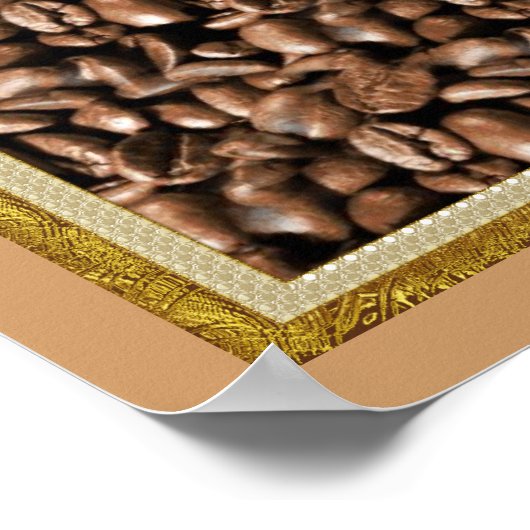 Koffietijd-Poster Poster (Hoek)