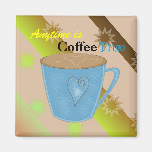 Koffietijd putjes geluk magneet (Voorkant)