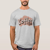 Koffietijd Retro T-shirt (Voorkant)