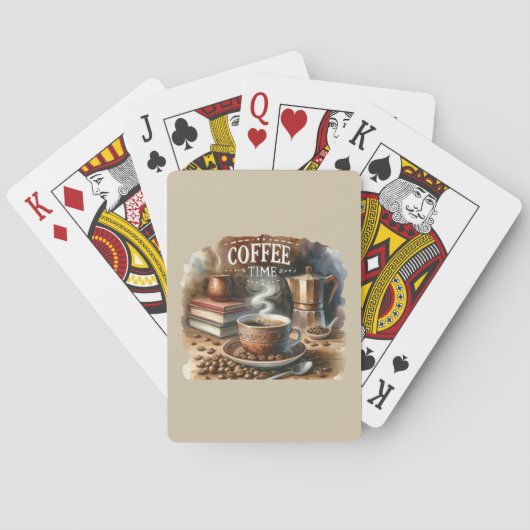 Koffietijd speelkaarten (Achterkant)