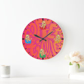 Koffietijd stijl grote klok (Huis)