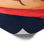 Koffietijd stijl, tekst toevoegen poster (Hoek)