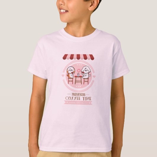 Koffietijd T-shirt (Voorkant)