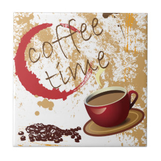 Koffietijd Tegeltje