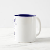 Koffietijd Tweekleurige Koffiemok (Voorkant rechts)
