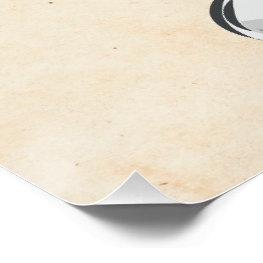 "Koffietijd" Wandkunst digitale Prints" Perfect Poster (Hoek)