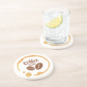 Koffietijd Zandsteen Onderzetter