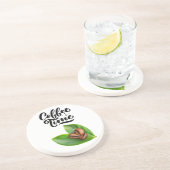 Koffietijd Zandsteen Onderzetter (Zijkant)