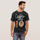 Koffietijdbereik T-shirt (Voorkant volledig)
