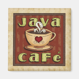 Koffietijdmagneet Magneet