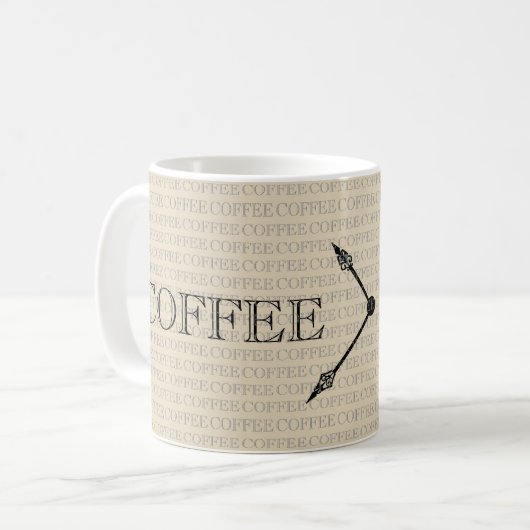 Koffietijdpatroon Koffiemok (Voorkant links)