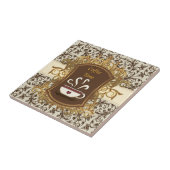 Koffietijdtegel Tegeltje (Zijkant)