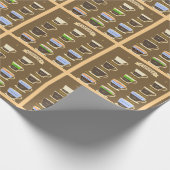 Koffietypes Cadeaupapier (Hoek)