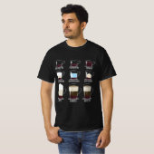 Koffietypes T-shirt (Voorkant volledig)