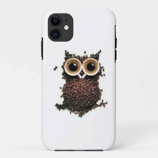 Koffieuil Case-Mate iPhone Case (Achterkant)